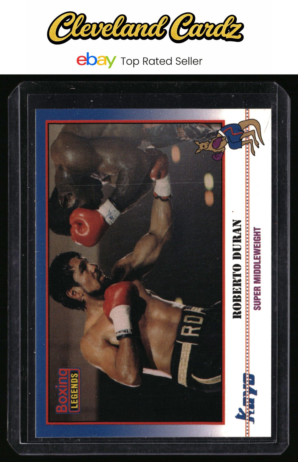 1991 Kayo #082 Roberto Duran