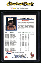 1991 Kayo #172b Riddick Bowe