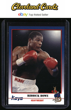 1991 Kayo #172b Riddick Bowe