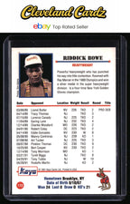 1991 Kayo #172b Riddick Bowe