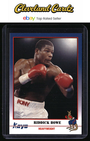 1991 Kayo #172b Riddick Bowe