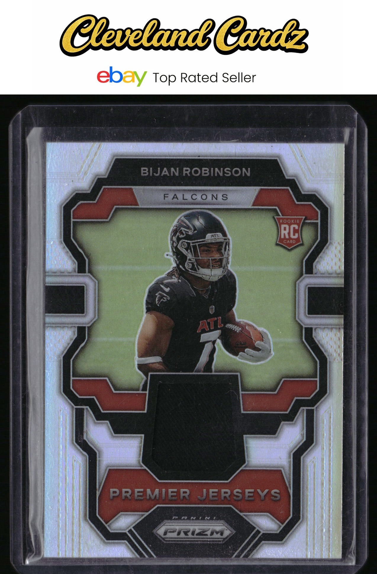2023 Panini Prizm #PJ-BR Bijan Robinson Premier Jerseys