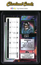 2024 Topps Chrome Cosmic #179 John RHYS Plumlee Blue Moon Refractor #/99