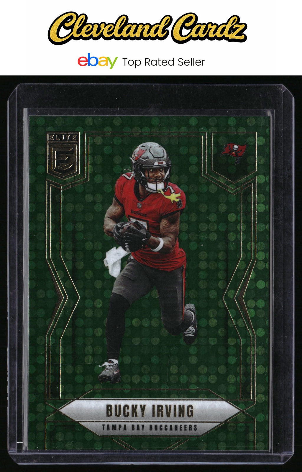 2025 Donruss Elite #11 Bucky Irving Green Disco