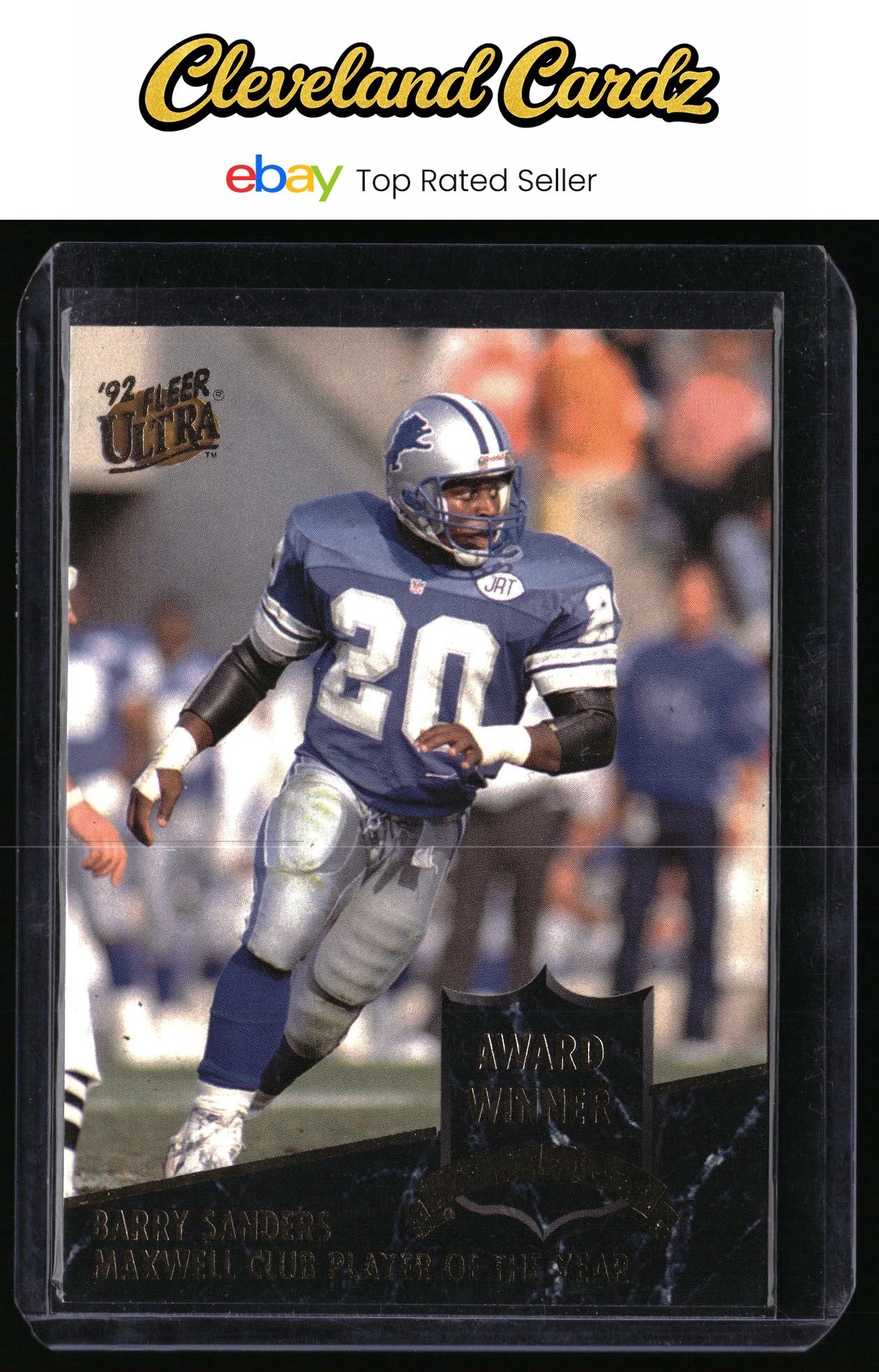 1992 Ultra #8 Barry Sanders Award Winners