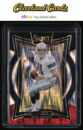 2024 Panini Select #53 Drew Bledsoe Black & Red Prizm Shock