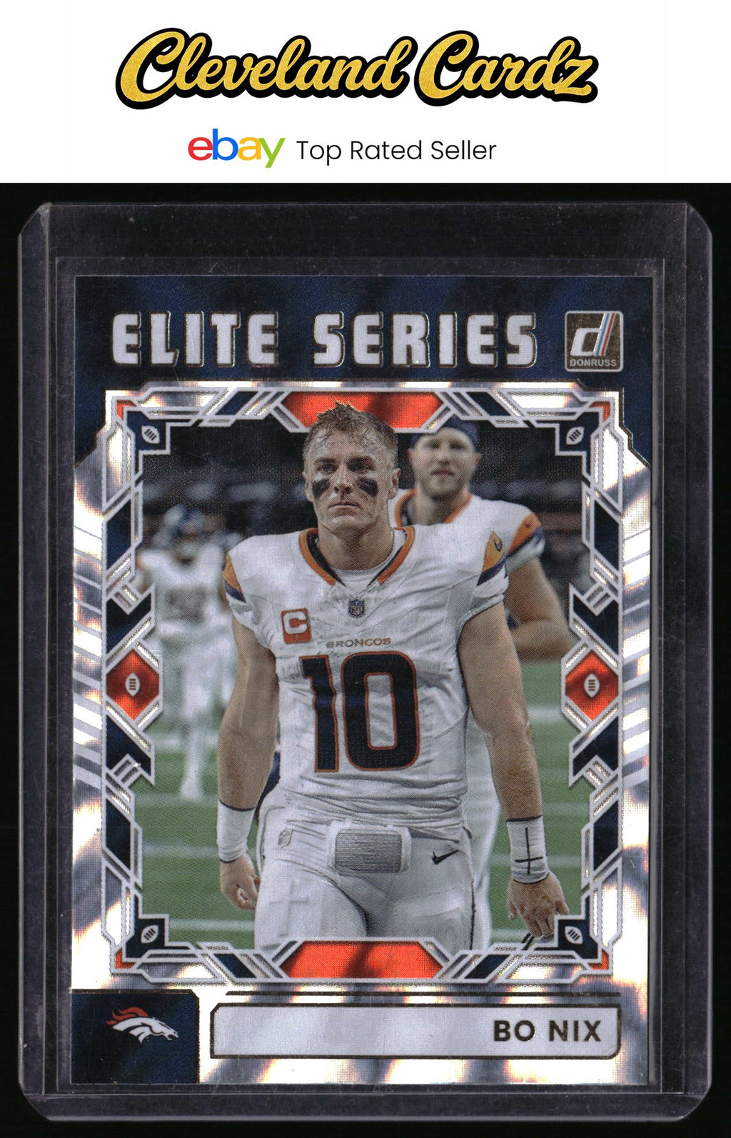 2025 Donruss #TES-BNI Bo Nix The Elite Series