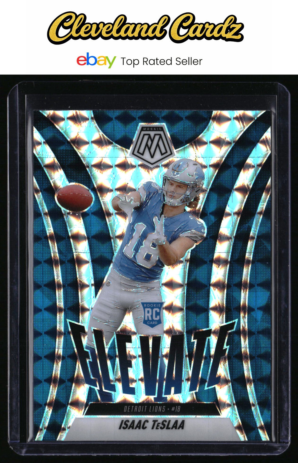 2025 Panini Mosaic #8 Isaac TeSlaa Elevate Mosaic