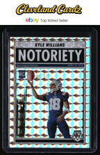 2025 Panini Mosaic #23 Kyle Williams Notoriety Mosaic