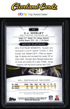 2015 Topps Platinum #66 C.J. Mosley