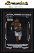 2022 Panini Chronicles #PMR-25 Brian Robinson Jr. Playoff Momentum Rookies