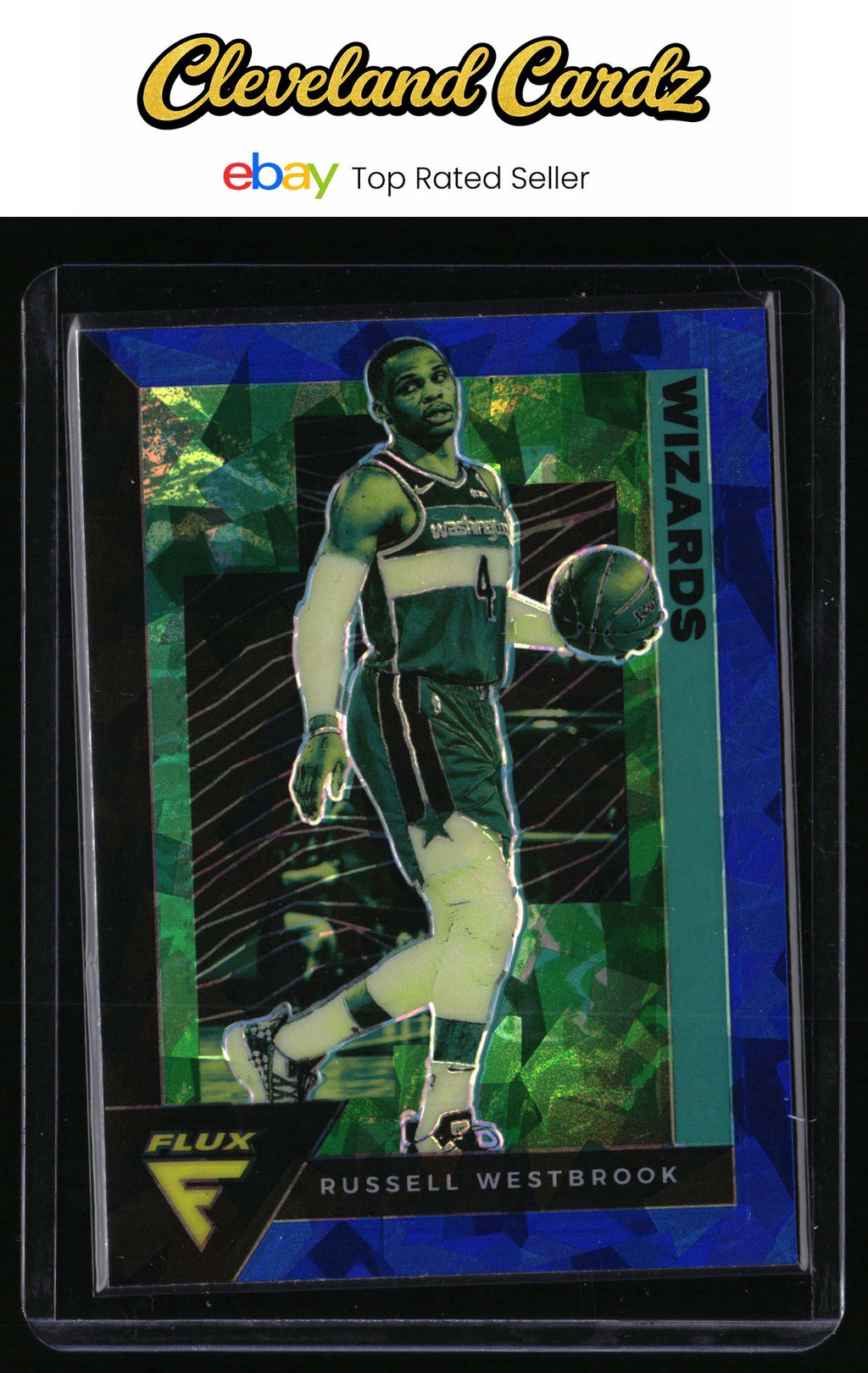 2020-21 Panini Flux #176 Russell Westbrook Light Blue