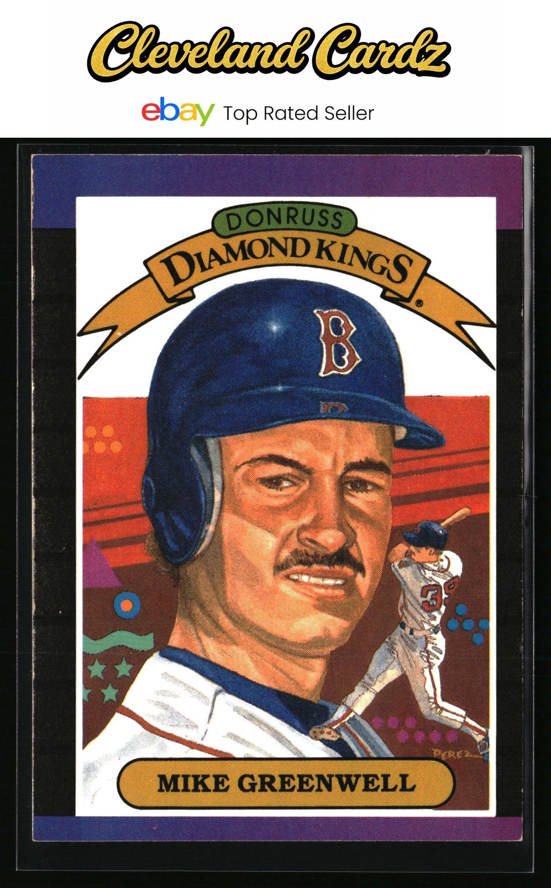 1989 Donruss #1 Mike Greenwell
