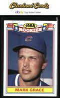1989 Topps #11 Mark Grace Glossy Rookies