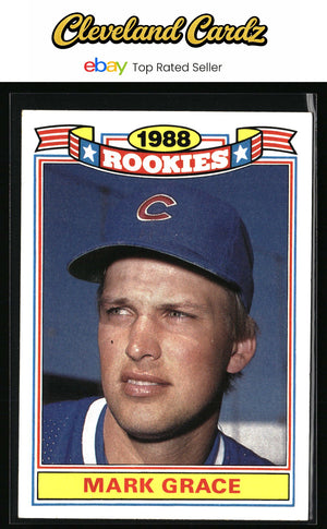 1989 Topps #11 Mark Grace Glossy Rookies