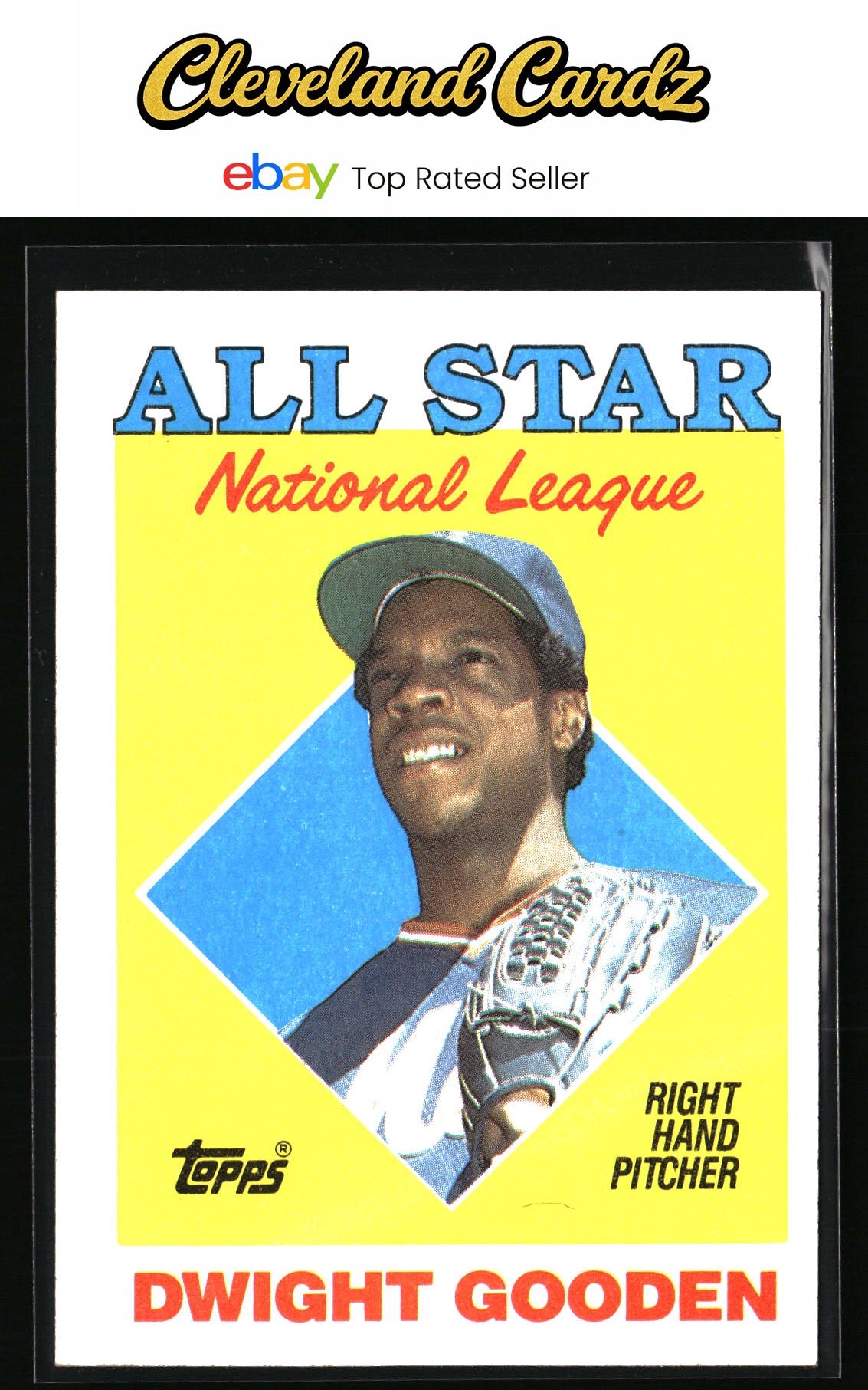 1988 Topps #405 Dwight Gooden
