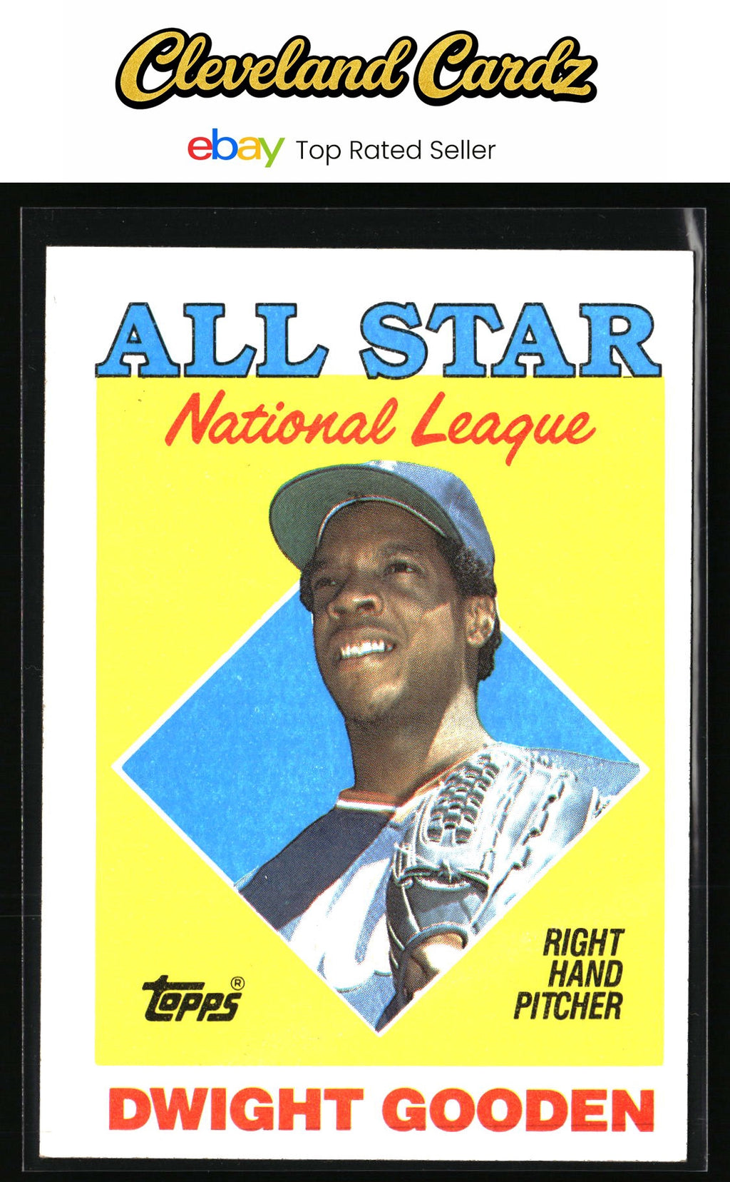 1988 Topps #405 Dwight Gooden