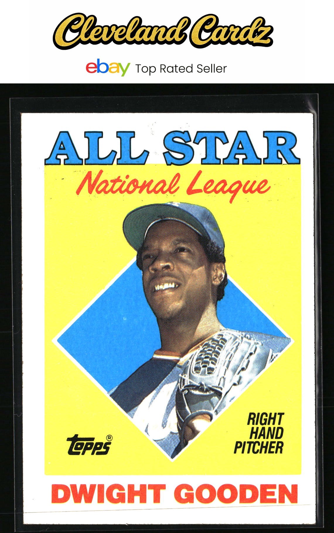 1988 Topps #405 Dwight Gooden