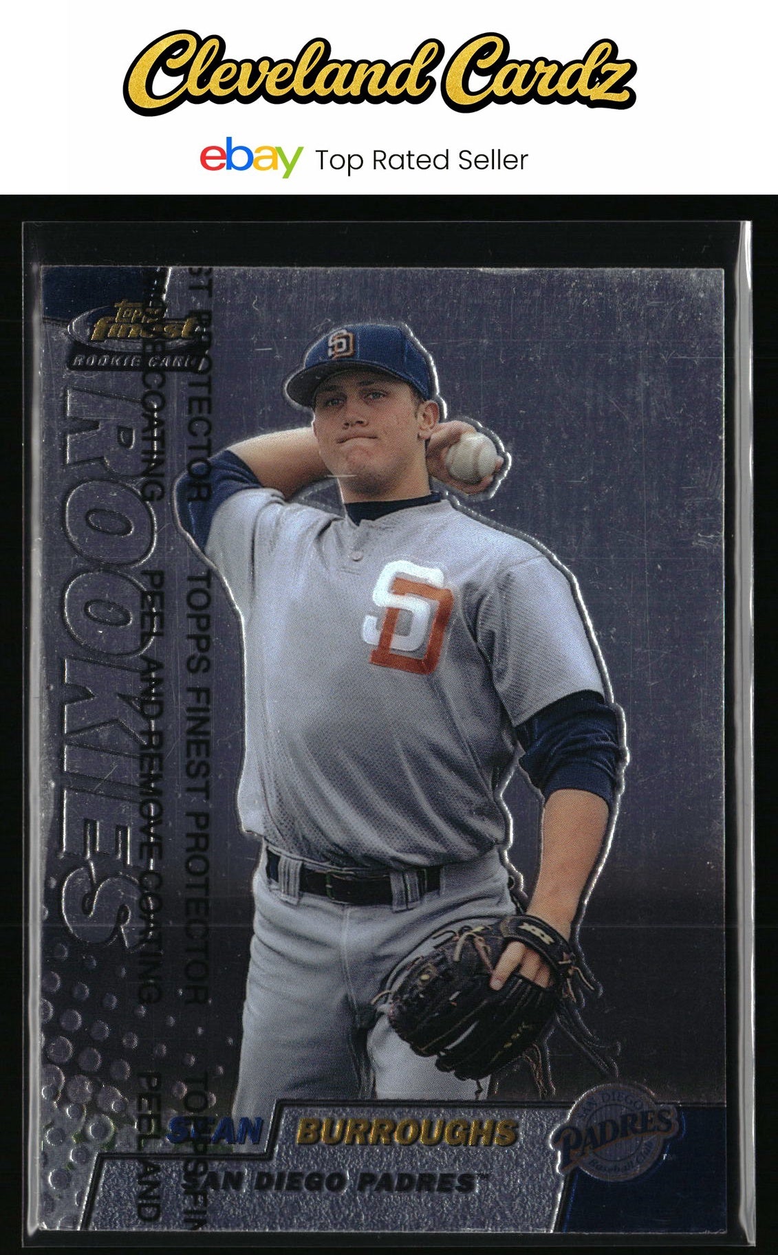 1999 Finest #277 Sean Burroughs