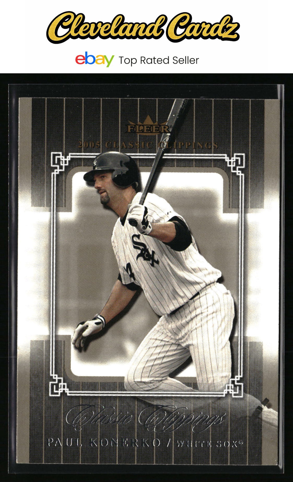 2005 Fleer Classic Clippings #34 Paul Konerko