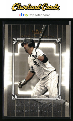 2005 Fleer Classic Clippings #34 Paul Konerko