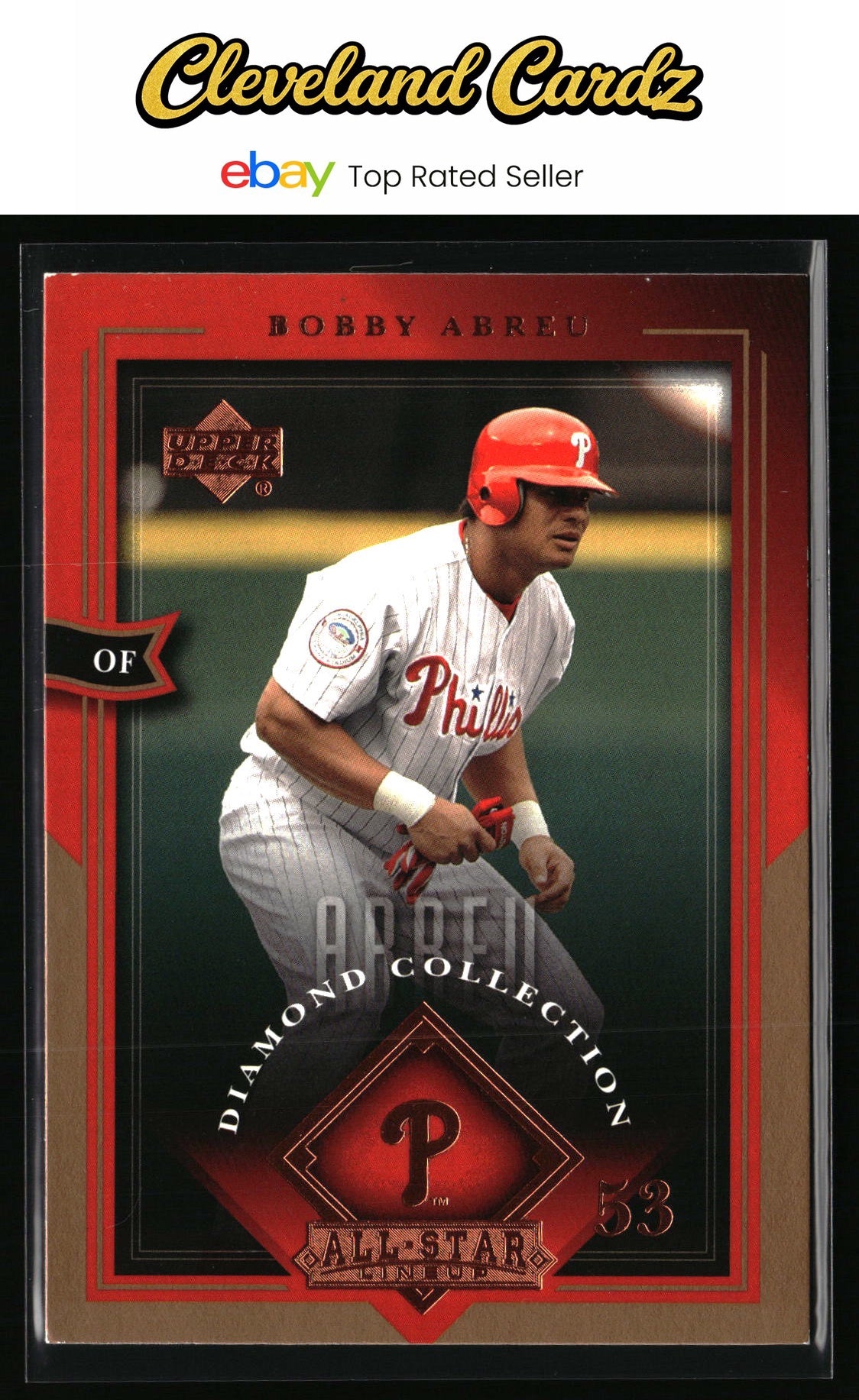2004 Upper Deck Diamond Collection All-Star Lineup #64 Bobby Abreu