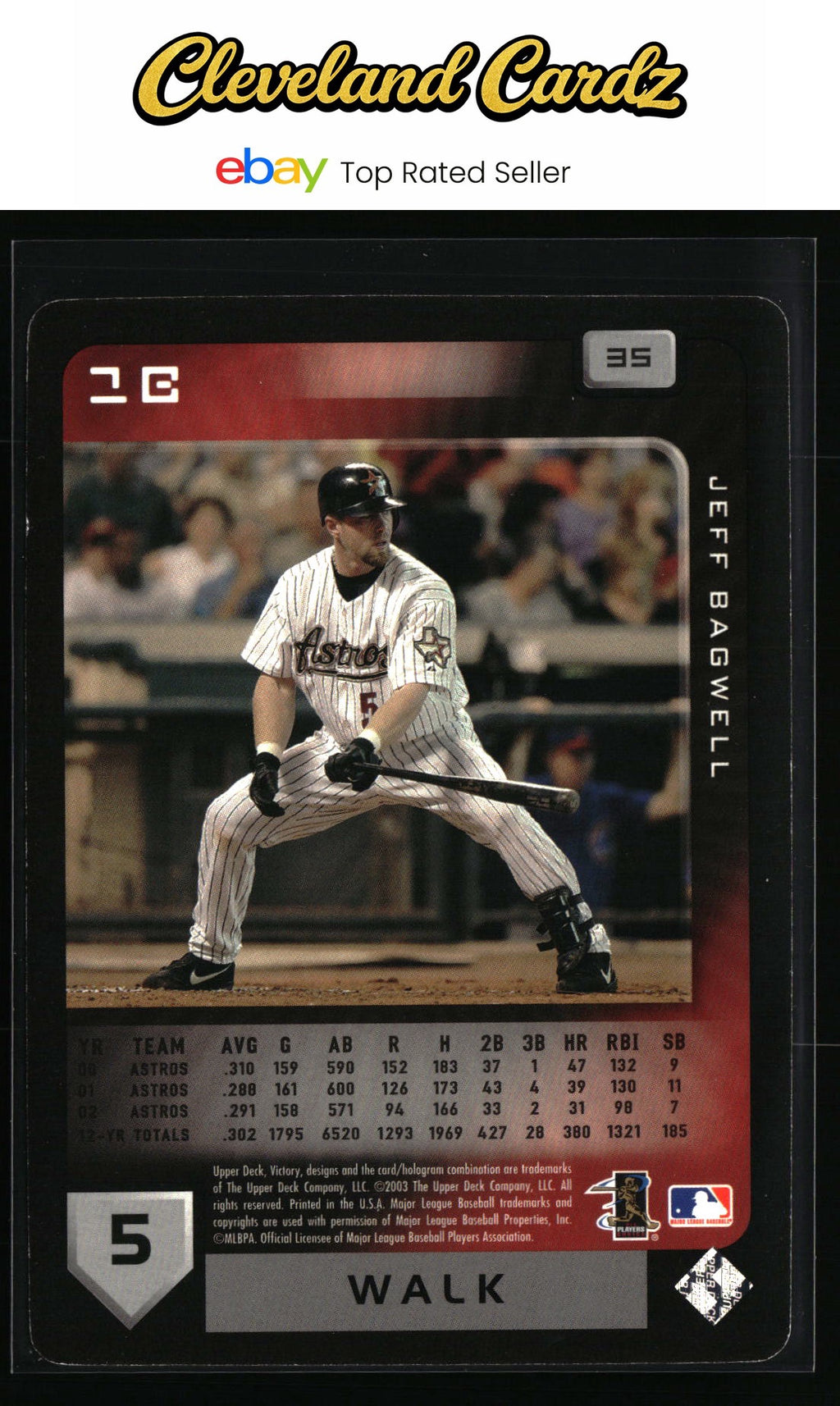 2003 Upper Deck Victory #35 Jeff Bagwell