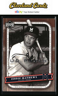 2005 Upper Deck Classics #31 Eddie Mathews Promos
