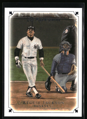 2007 Upper Deck Masterpieces #18 Reggie Jackson