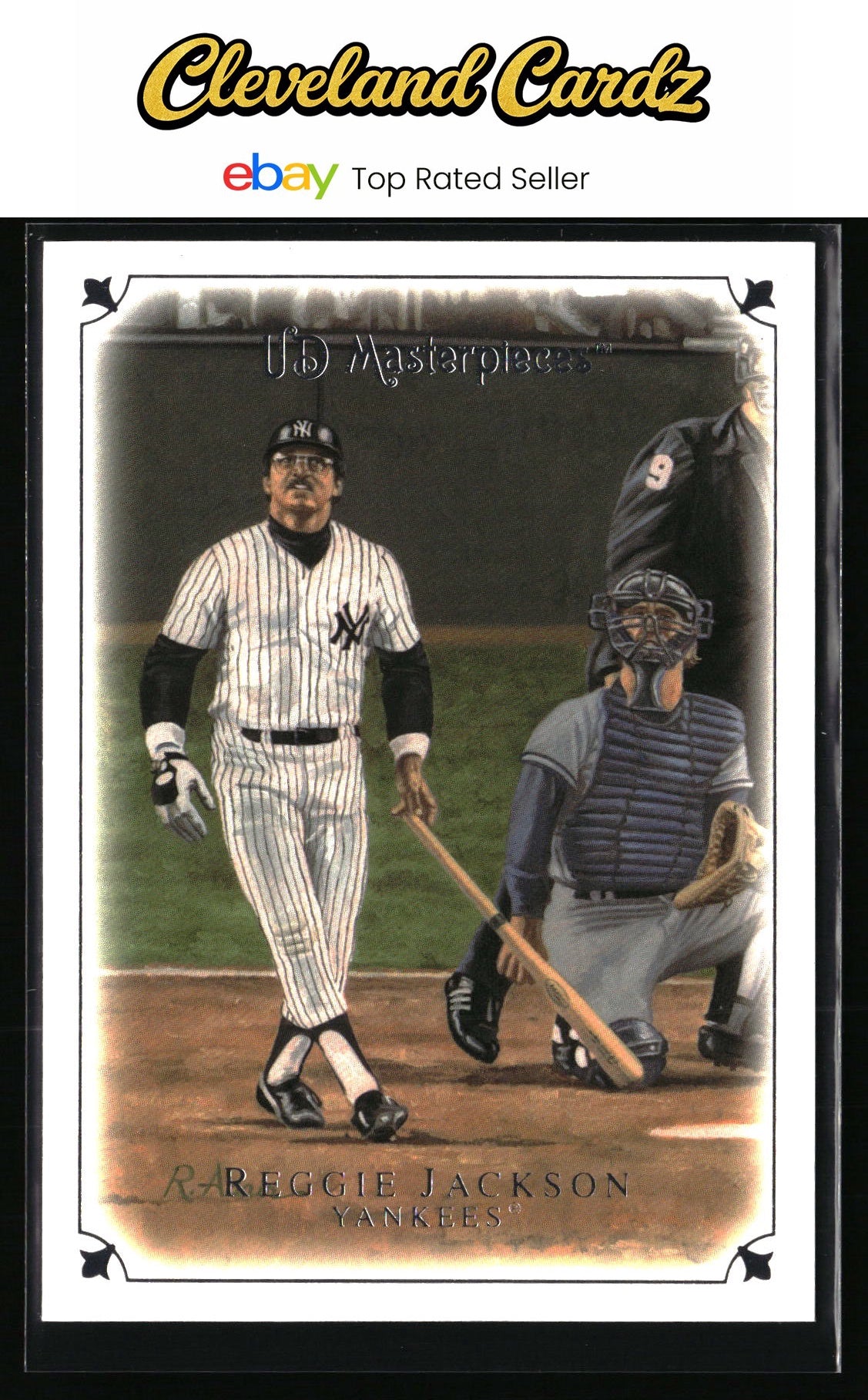 2007 Upper Deck Masterpieces #18 Reggie Jackson