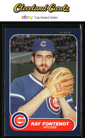 1986 Fleer #369 Ray Fontenot
