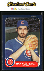 1986 Fleer #369 Ray Fontenot