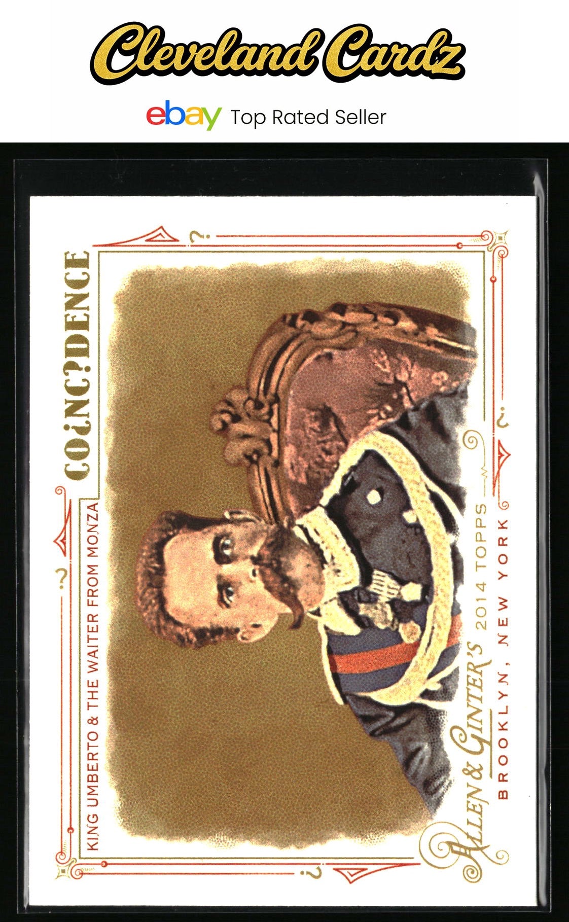 2014 Topps Allen & Ginter #AGC-02 King Umberto Coincidence