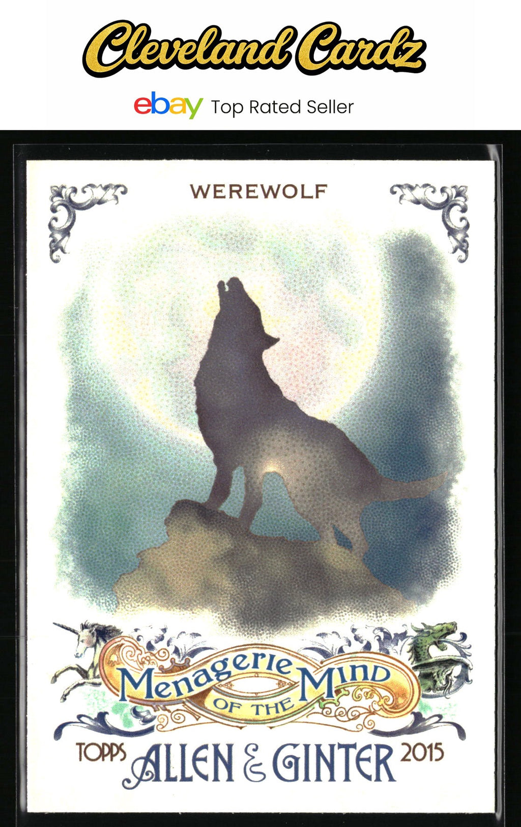 2015 Topps Allen & Ginter #MM-8 Werewolf Menagerie Of The Mind