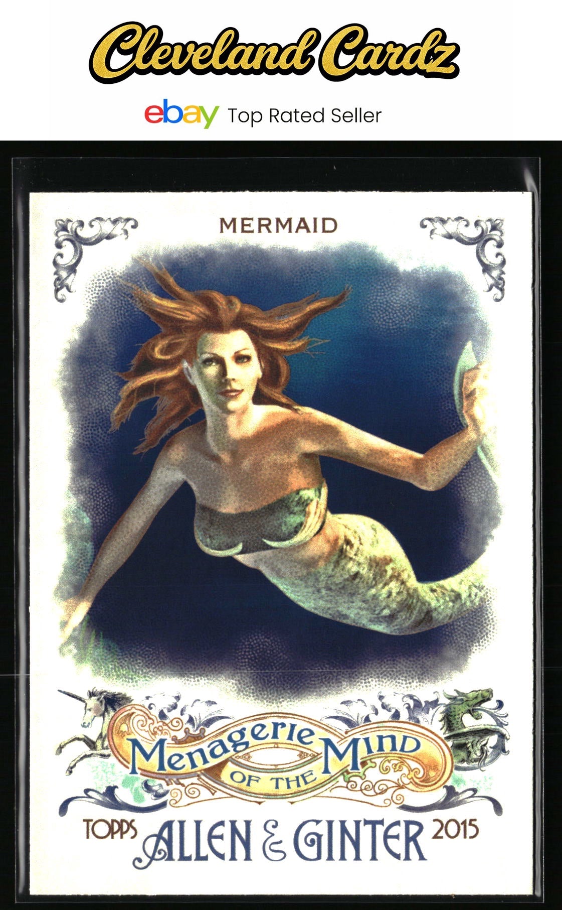 2015 Topps Allen & Ginter #MM-18 Mermaid Menagerie Of The Mind