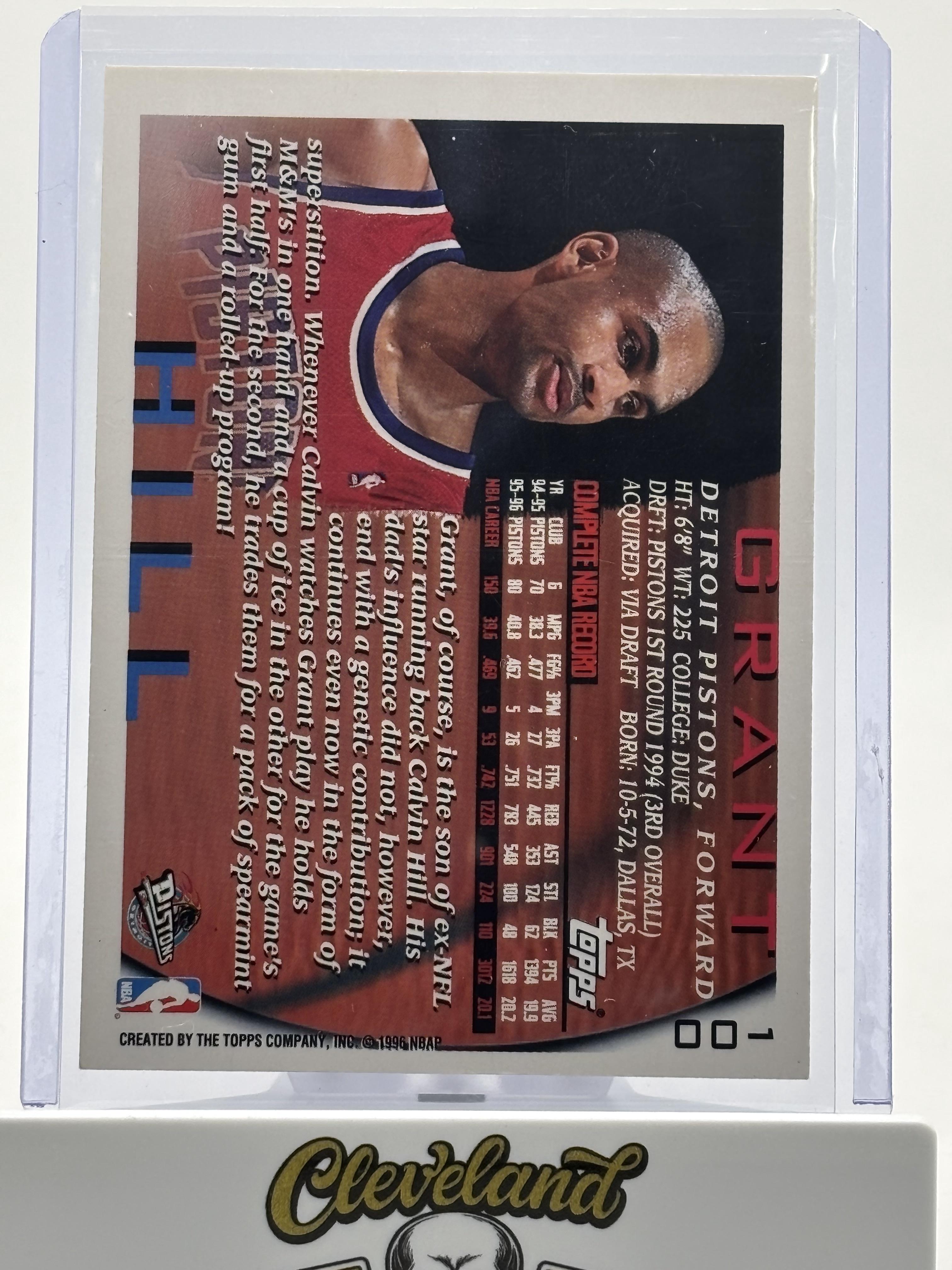 1996-97 Topps Chrome #100 Grant Hill