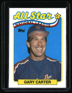 1989 Topps #393 Gary Carter