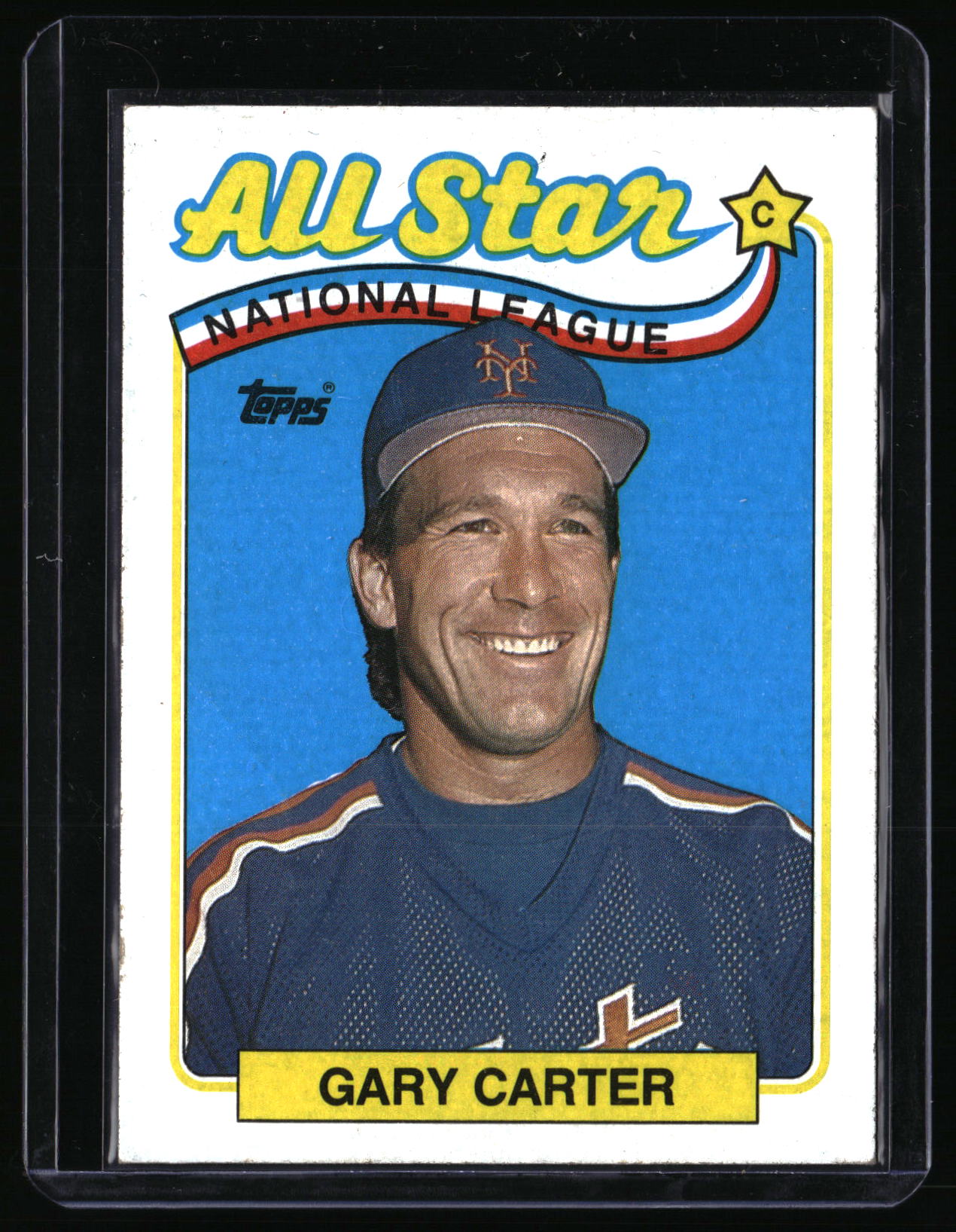 1989 Topps #393 Gary Carter