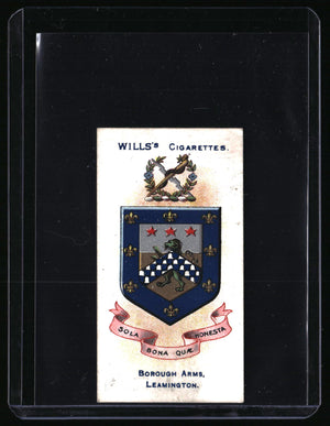 1905 Wills's Cigarettes Borough Arms #116 Leamington