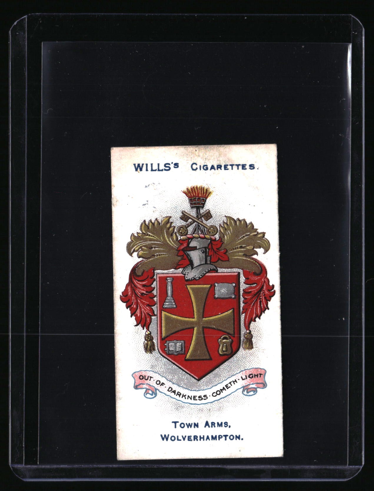 1905 Wills's Cigarettes Town Arms #132 Wolverhampton