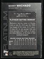 2020 Bowman Platinum #15 Manny Machado Refractor