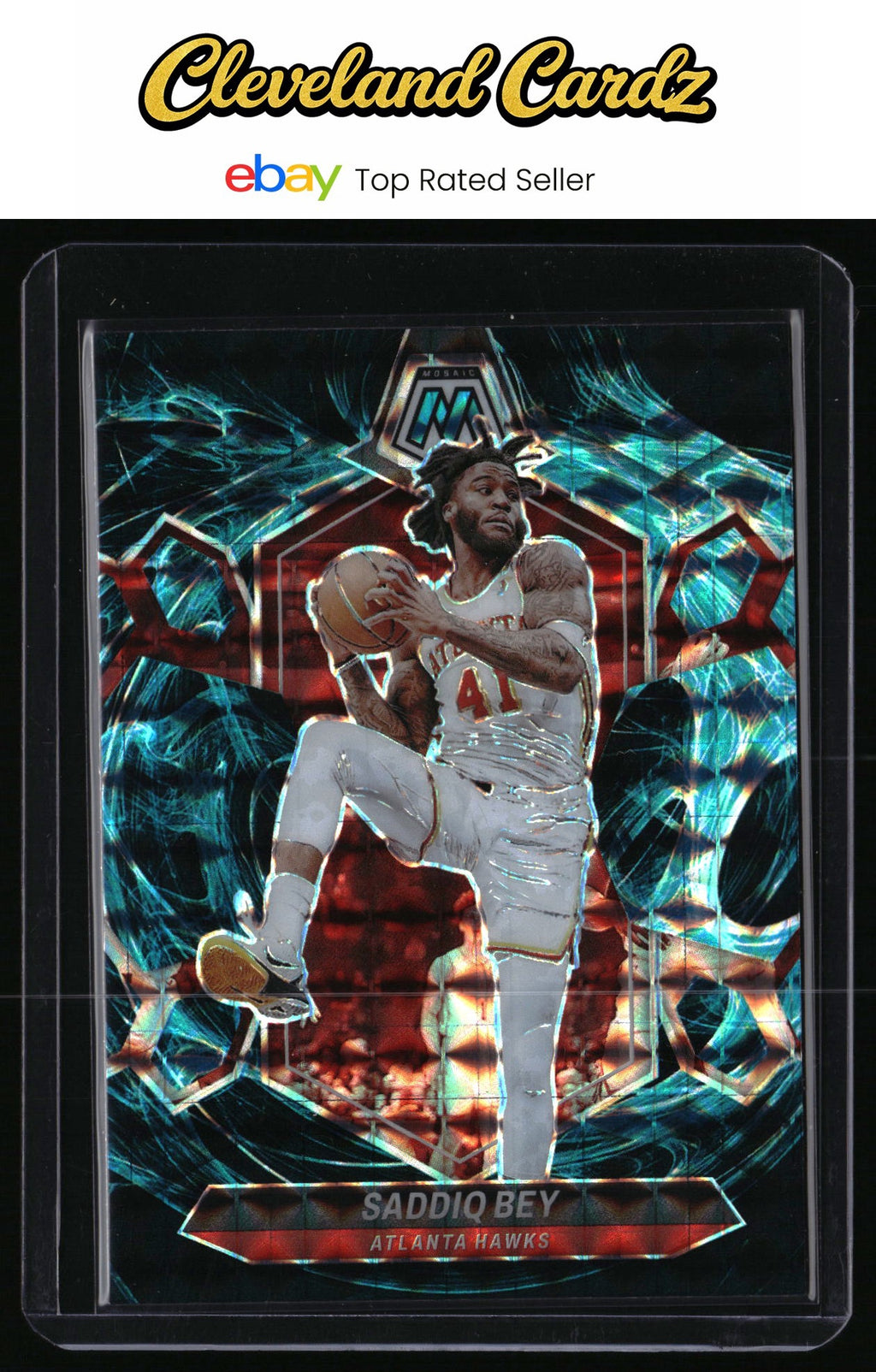 2023-24 Panini Mosaic #70 Saddiq Bey Genesis