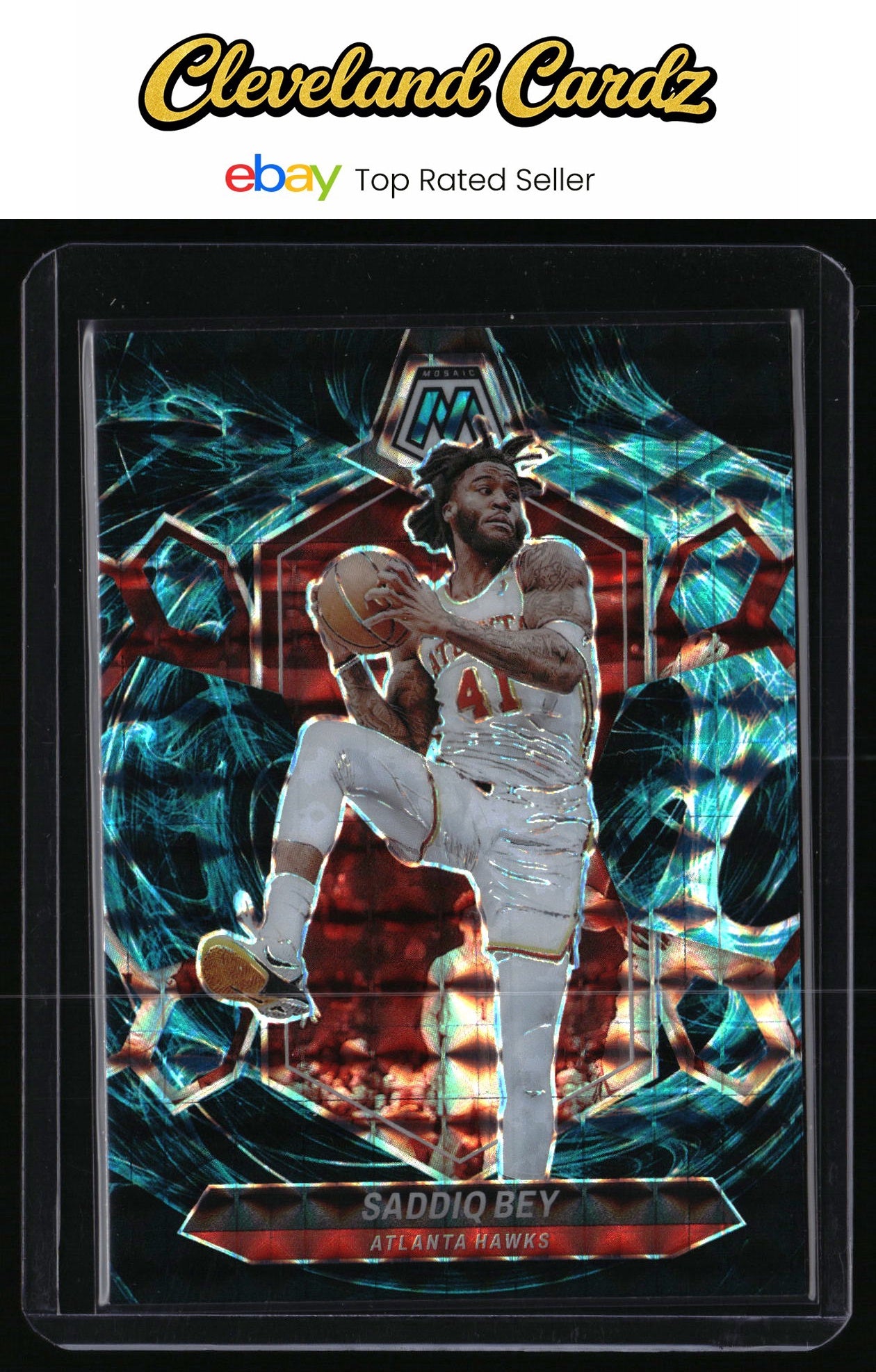 2023-24 Panini Mosaic #70 Saddiq Bey Genesis