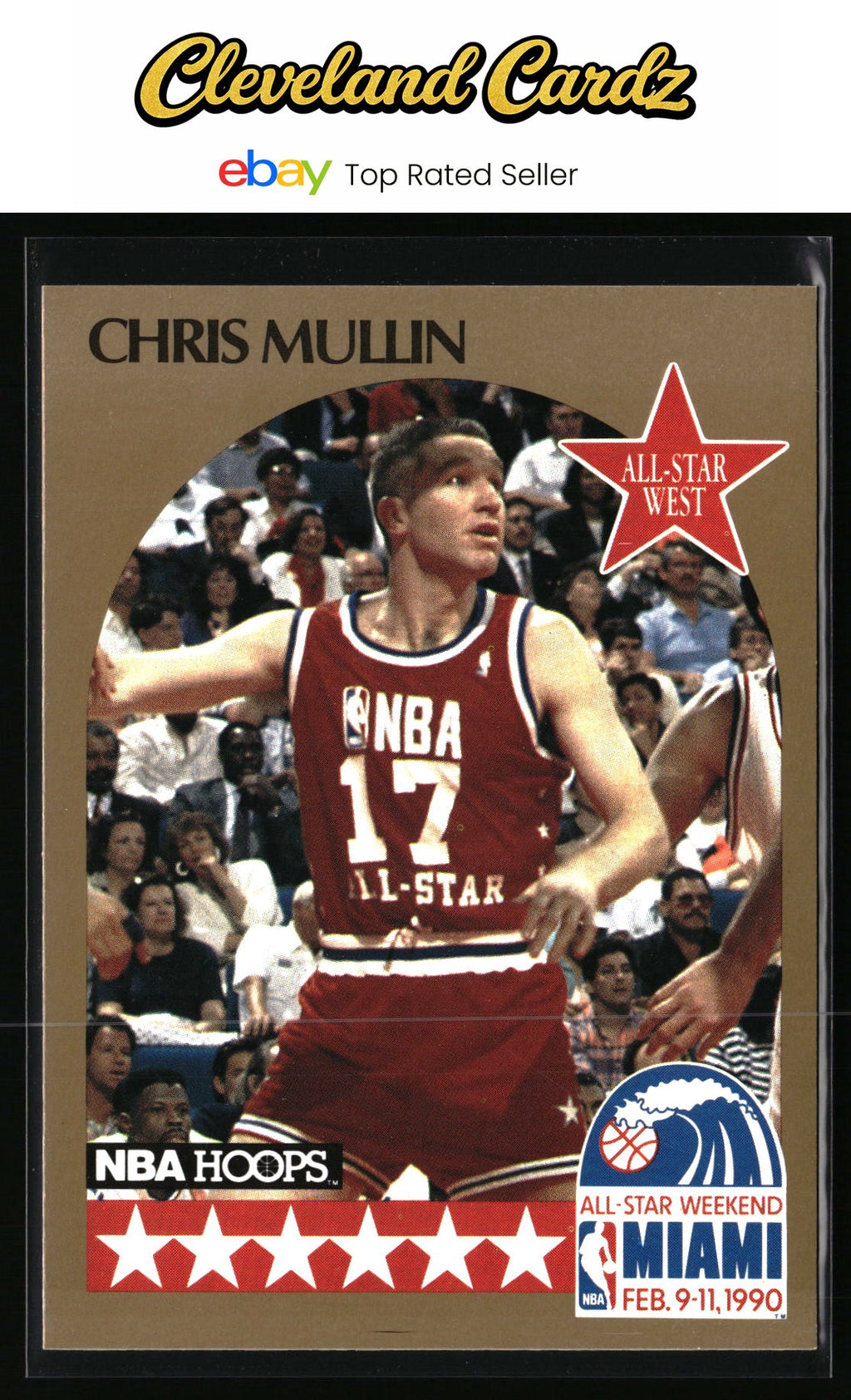 1990-91 Hoops #22 Chris Mullin