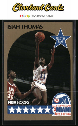 1990-91 Hoops #11 Isiah Thomas