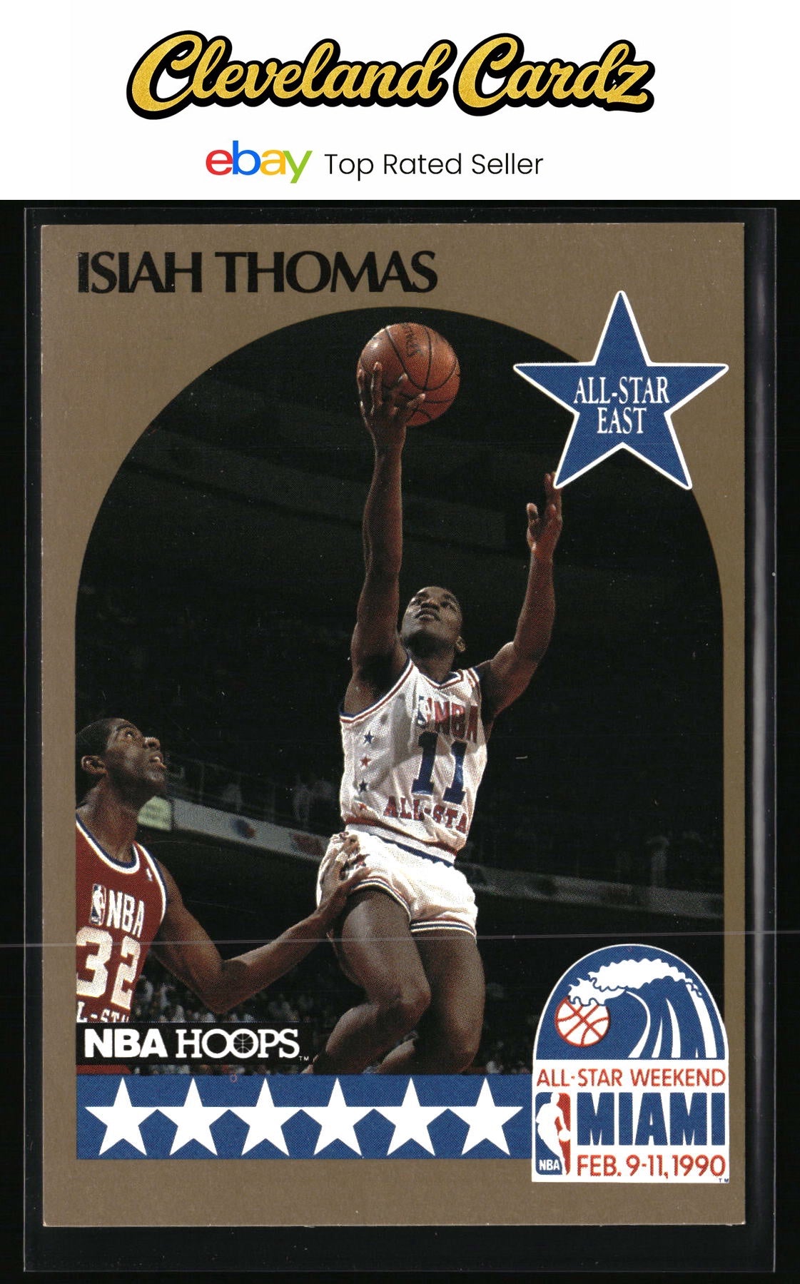1990-91 Hoops #11 Isiah Thomas