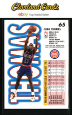 1993-94 Fleer #65 Isiah Thomas