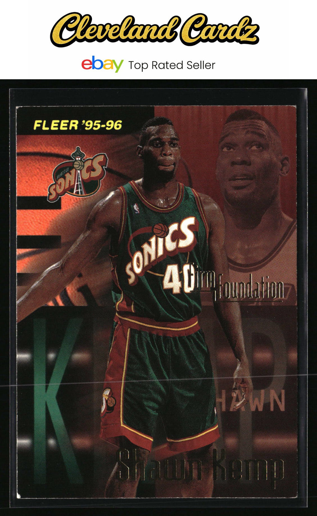 1995-96 Fleer #344 Shawn Kemp