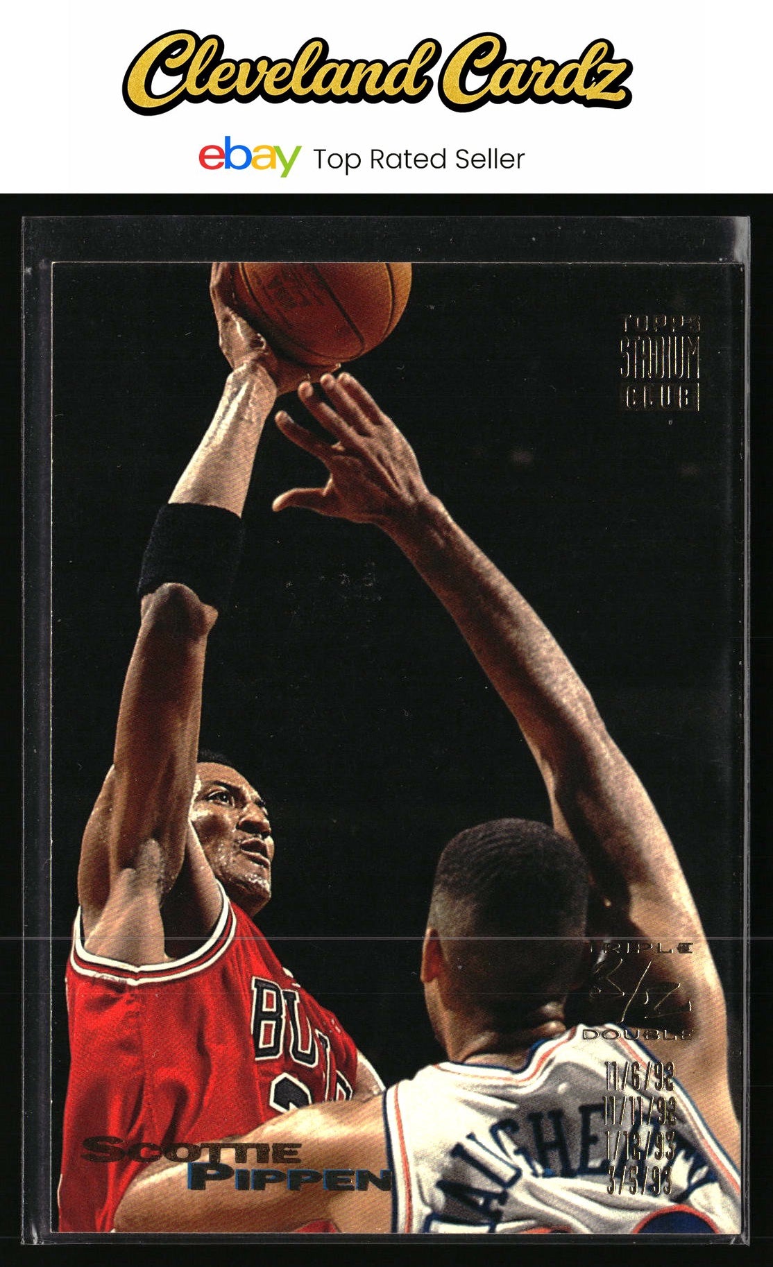 1993-94 Stadium Club #103 Scottie Pippen