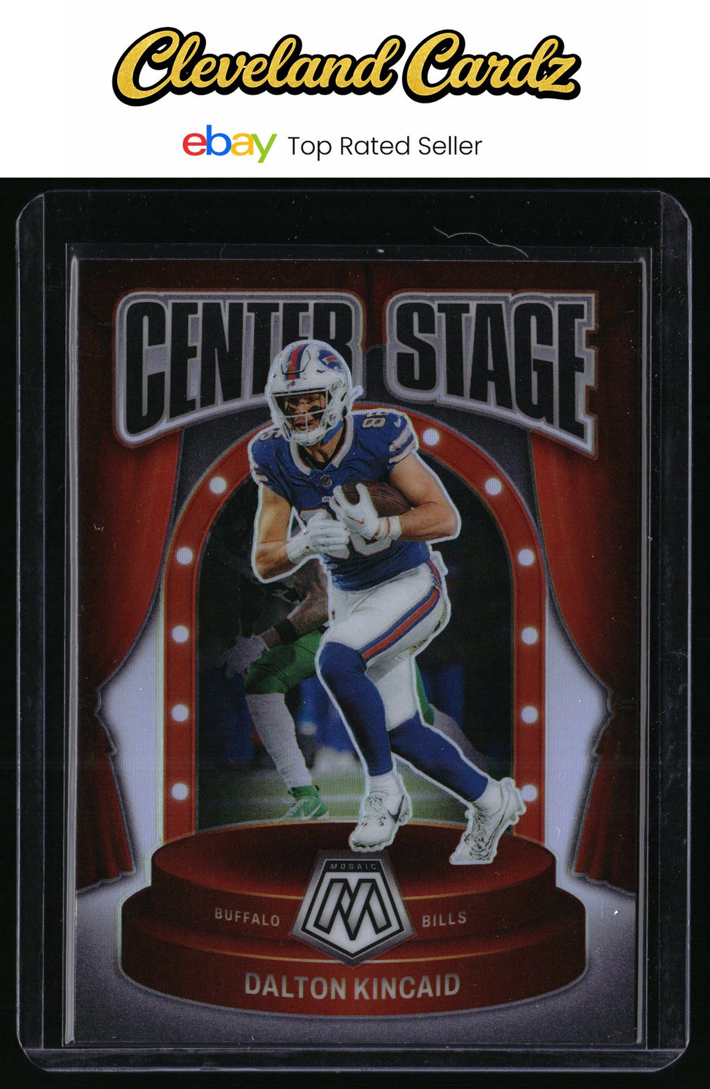 2024 Panini Mosaic #27 Dalton Kincaid Center Stage Silver